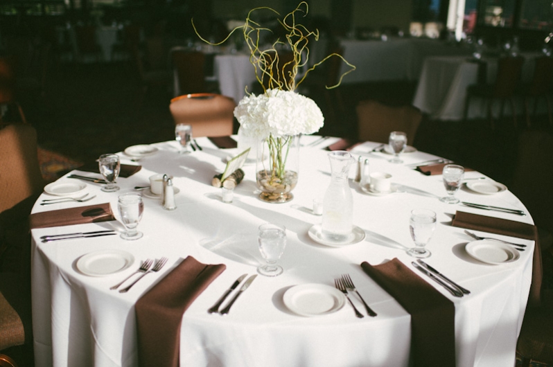 Champagne Powder Room reception 