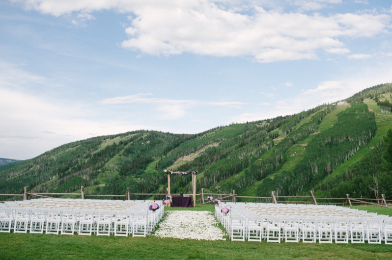 Steamboat Ski Resort Wedding at the top of Mt. Werner