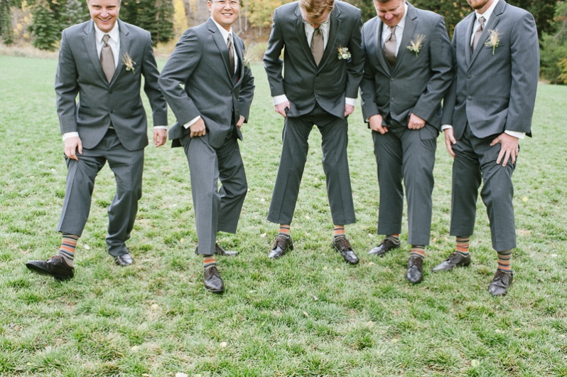 groomsmen colorful striped socks