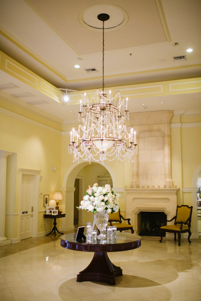 foyer at Arlington Hall at Lee Park in Dallas, Texas