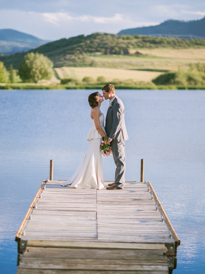 Catamount Ranch Wedding at Catamount Lake in Steamboat Springs