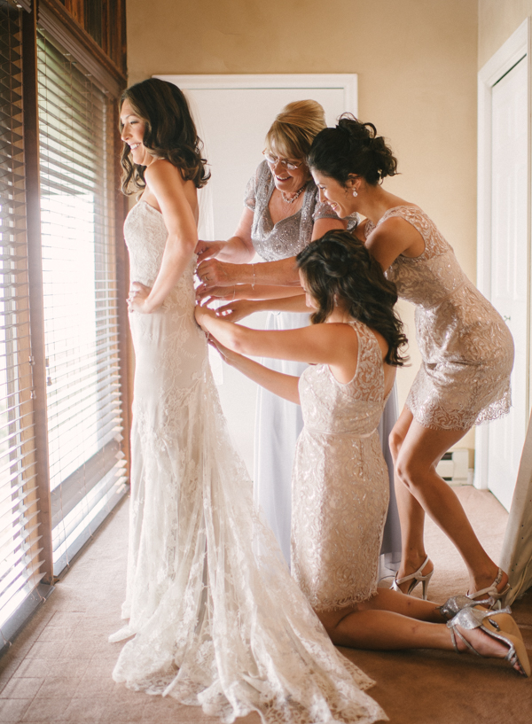 bride getting ready