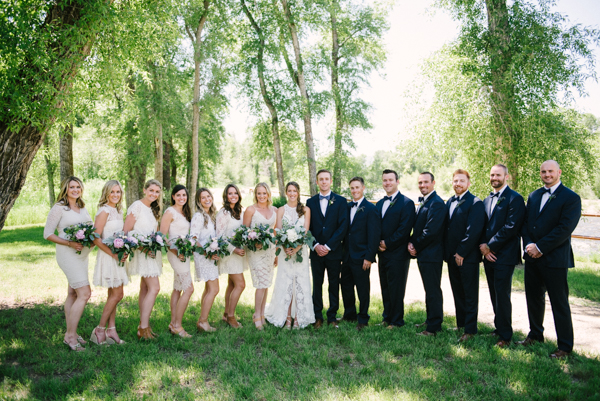 wedding party at Marabou Steamboat 