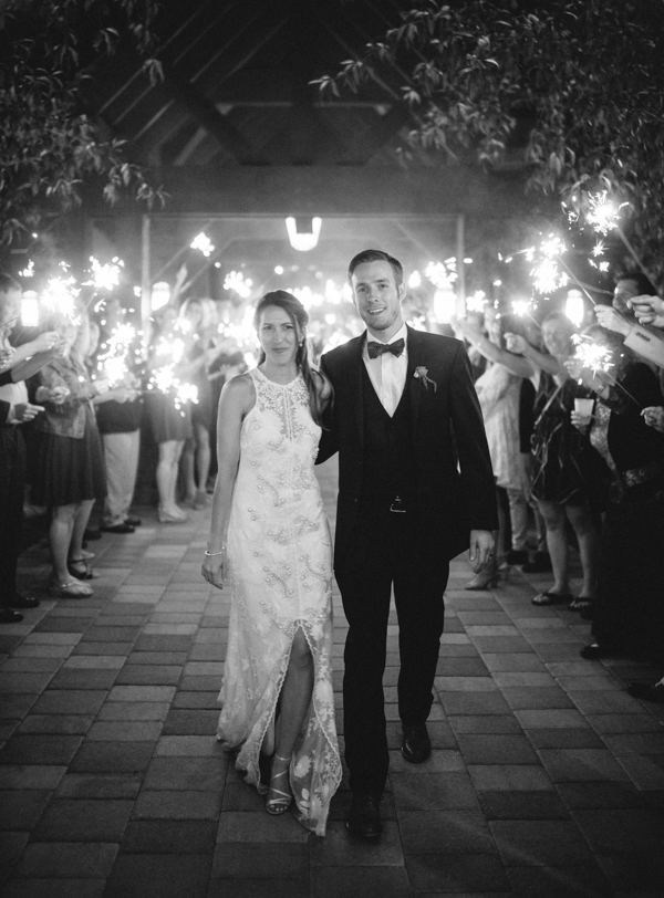 WEdding sparklers in Steamboat Springs