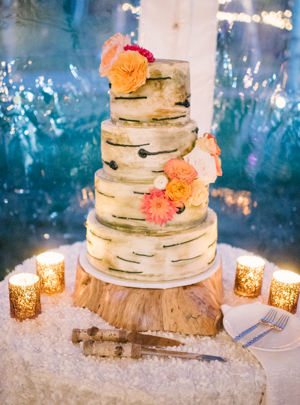 Aspen tree cake