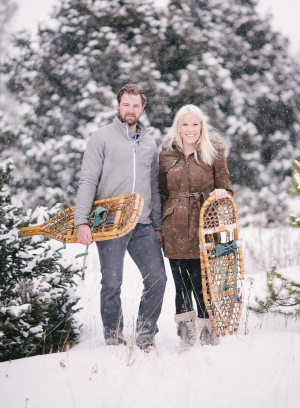 Steamboat Springs Winter engagement photos