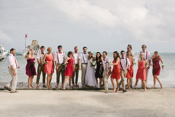 Belize Wedding Party